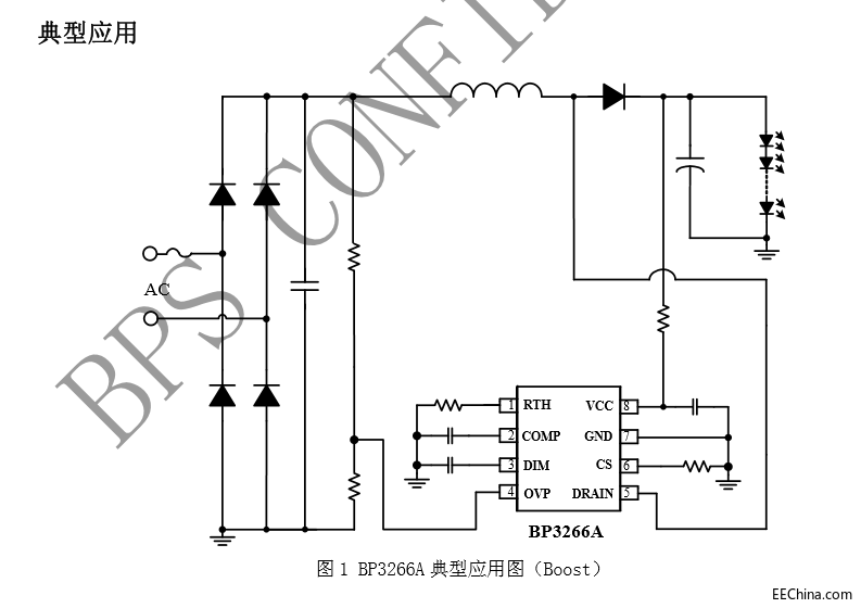 bp3266a可控硅调光芯片